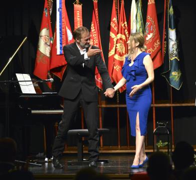 Jure Ivanušič in Ani Frece